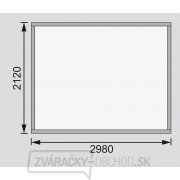 Drevený domček KARIBU Askola 4 (91430) tm. šedý Náhľad