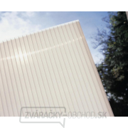 Hliníková pergola Lanitplast WALL 53 antracit + opál PC náhled