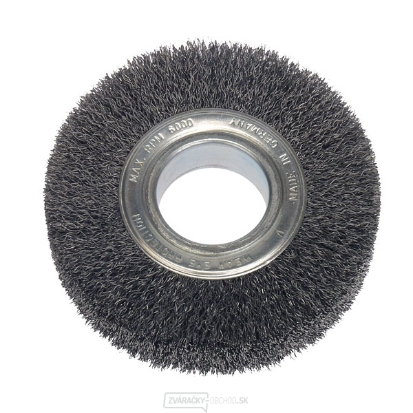 Brúsny kefa z oceľových drôtov 400 x 50 x 40 mm - 0,2 mm