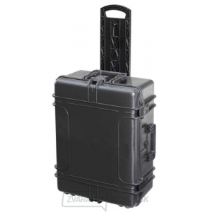 MAX Plastový kufor, 687x528xH 286mm, IP 67, farba čierna. S ... MAX Plastový kufor, 687x528xH 286mm, IP 67, farba čierna. S ... gallery main image