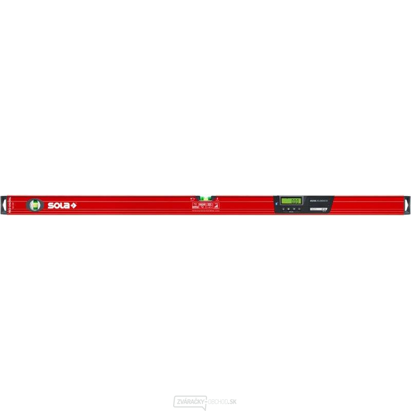 SOLA - RED 120 - digitálna vodováha 120cm