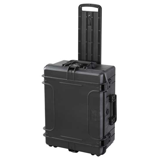 MAX Plastový kufor, 604x473xH 283mm, IP 67, farba čierna. S ...