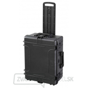 MAX Plastový kufor, 604x473xH 283mm, IP 67, farba čierna. S ... MAX Plastový kufor, 604x473xH 283mm, IP 67, farba čierna. S ... gallery main image
