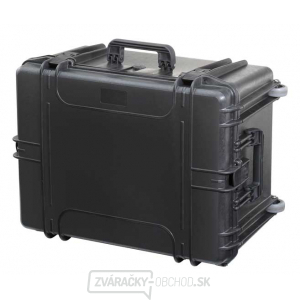 MAX Plastový kufor, 687x528xH 366mm, IP 67, farba čierna