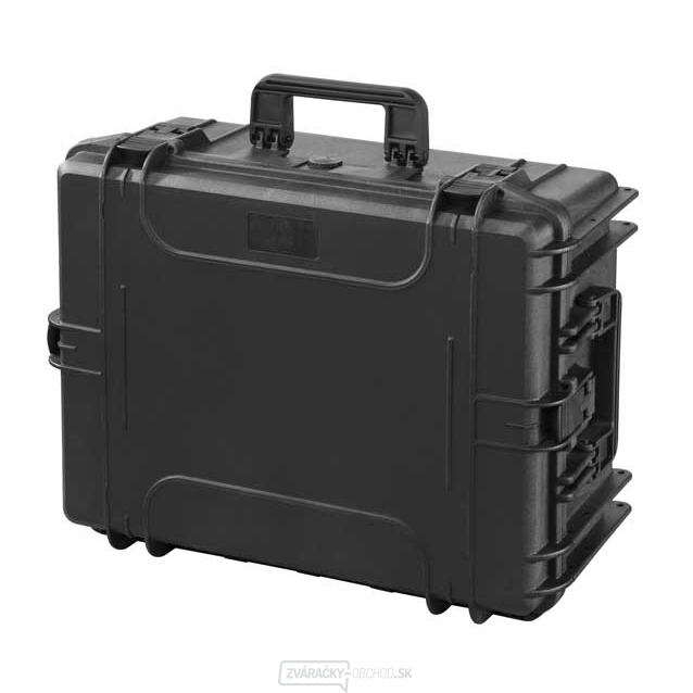 MAX Plastový kufor, 594x473xH 270mm, IP 67, farba čierna