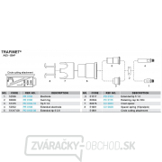 Plasma 34/54 kompresor/41 S25-S25K S30-S35K S45 A53-S54 Elektróda predĺžená Náhľad