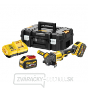 Aku uhlová brúska 125mm DeWALT DCG418NT XR FLEXVOLT 54V, samostatný stroj v kufri TSTAK Aku uhlová brúska 125mm DeWALT DCG418NT XR FLEXVOLT 54V, samostatný stroj v kufri TSTAK náhled