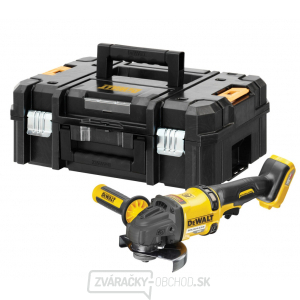 Aku uhlová brúska 125mm DeWALT DCG418NT XR FLEXVOLT 54V, samostatný stroj v kufri TSTAK