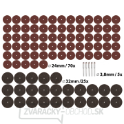 Kotúče rezné, sada 100ks Náhľad