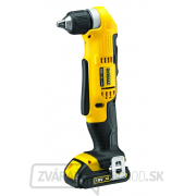 Aku pravouhlá vŕtačka 18V XR bez batérie DeWALT DCD740N gallery main image