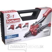 Kliešte nitovacie pákové COMBO, pre nit. matice M3-M10 a trhacie nity 2,4-6,4mm náhled