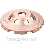 Kotúč diamantový brúsny dvojradový, O 115x22,2mm Náhľad