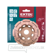 Kotúč diamantový brúsny dvojradový, O 115x22,2mm Náhľad