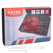 Vrtáky vykružovacia korunkové, 13průměrů O 19-127mm náhled