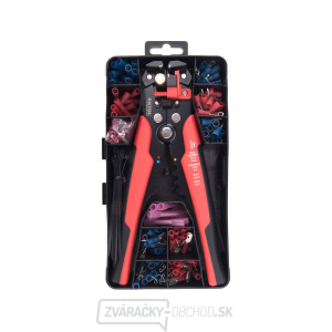 Kliešte odizolovacie/krimpovacie a koncovky, sada 231ks Kliešte odizolovacie/krimpovacie a koncovky, sada 231ks gallery main image