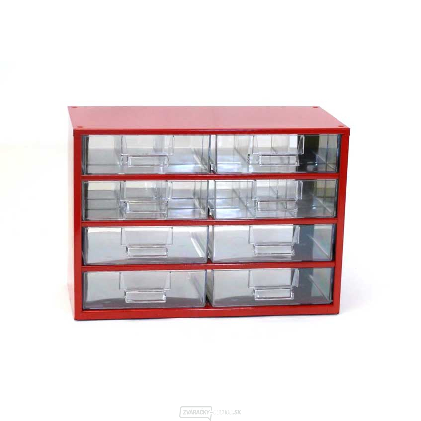 MARS - závesná skrinka - 8G - červená