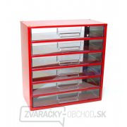 MARS - závesná skrinka - 6I - červená MARS - závesná skrinka - 6I - červená gallery main image