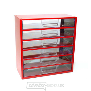 MARS - závesná skrinka - 6I - červená MARS - závesná skrinka - 6I - červená gallery main image