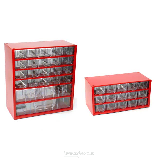MARS - set skriniek 6731C + 6740C - červená