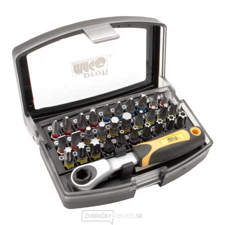 Magg PROFI - Sada bitov s račňou - 32 ks