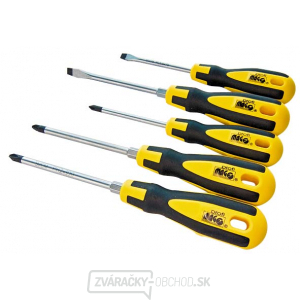 Magg PROFI - súprava skrutkovačov (2xPL, 2xPH, 1xPZ) - 5 ks Magg PROFI - súprava skrutkovačov (2xPL, 2xPH, 1xPZ) - 5 ks gallery main image