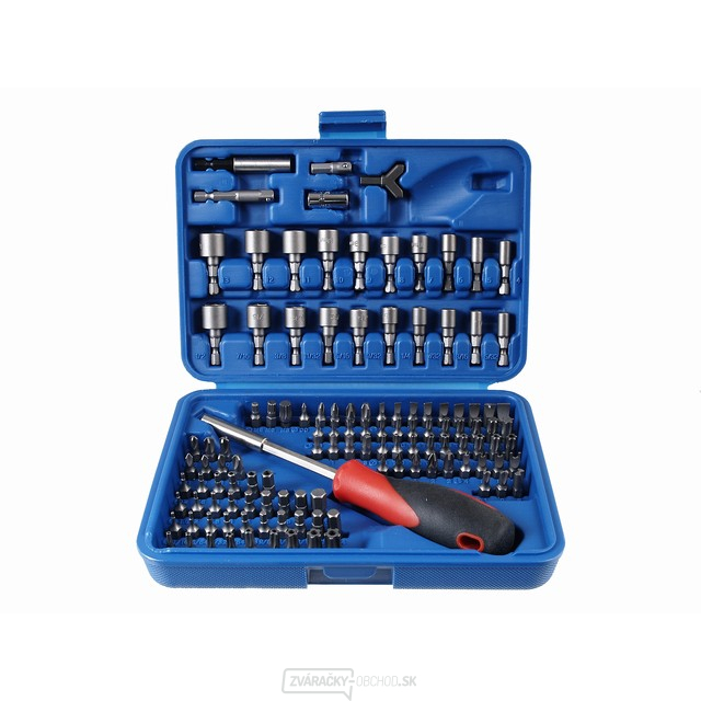 Magg PROFI - Sada bitov CrV so skrutkovačom - 122 ks