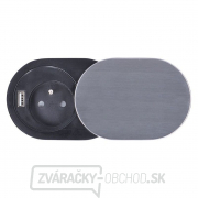 Solight 1x vstavaná zásuvka + 1x USB s posuvným viečkom, dĺžka 1,9 m, USB 2400mm Náhľad