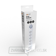 Solight prepäťová ochrana, 150J, 6 zásuviek, 5m, biela Náhľad