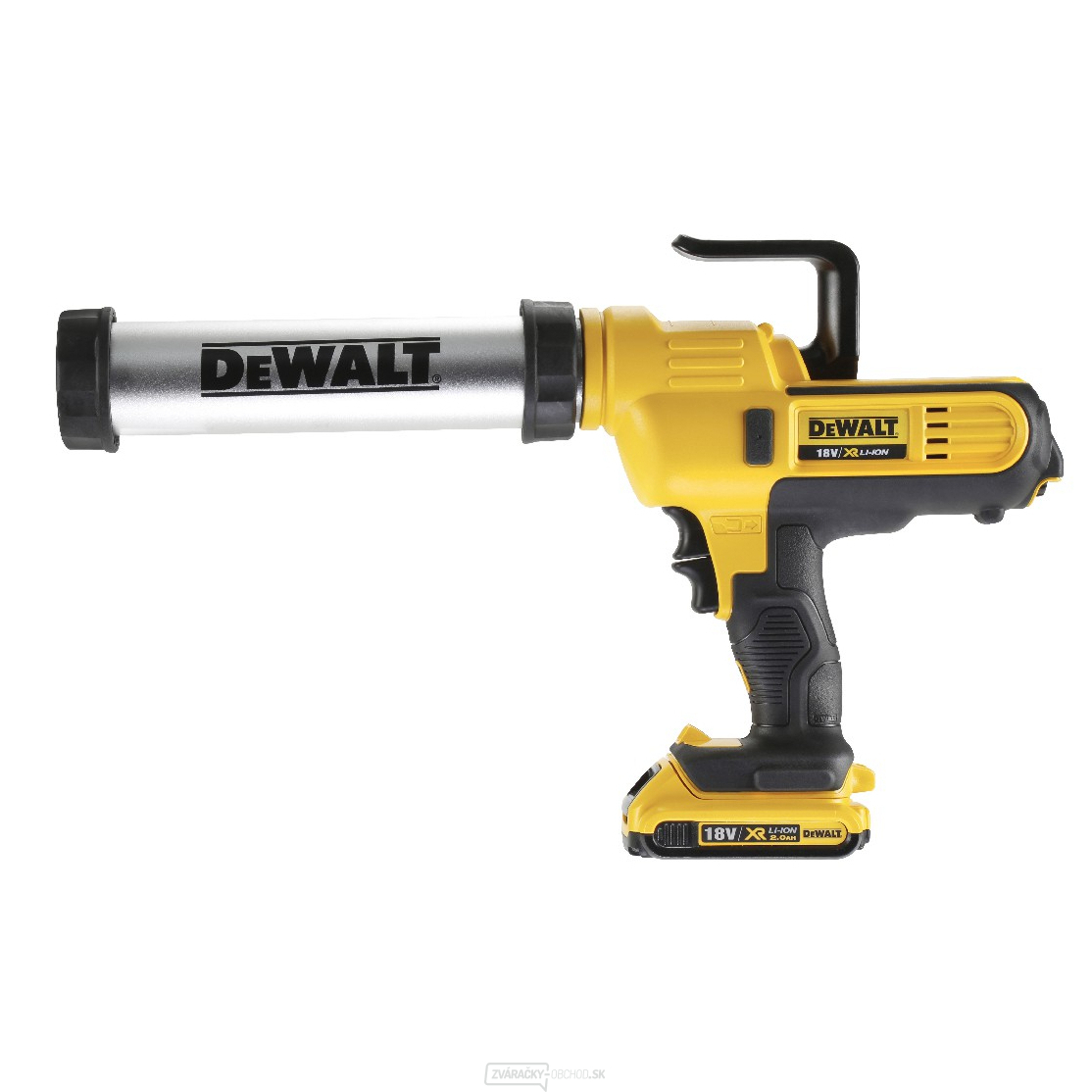 Aku výtlačná pištoľ 18V 2,0Ah DeWALT DCE571D1