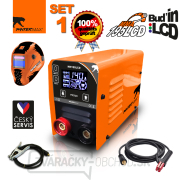 PANTERMAX MMA195LCD invertorová zváračka MMA/TIG + Kukla + Káble 1.5m + Kefa PANTERMAX MMA195LCD invertorová zváračka MMA/TIG + Kukla + Káble 1.5m + Kefa náhled