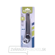 Nôž ulamovací celokovový s výstuhou, 18mm Náhľad