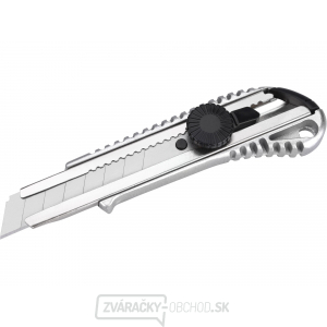 Nôž ulamovací celokovový s výstuhou, 18mm Nôž ulamovací celokovový s výstuhou, 18mm gallery main image