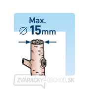 Nožnice záhradnícke na kvety, 180mm Náhľad