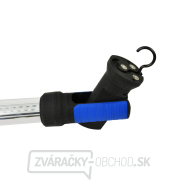 Montážna lampa LED 120 SMD, nabíjací, s nastaviteľným držiakom, háčiky a magnety Montážna lampa LED 120 SMD, nabíjací, s nastaviteľným držiakom, háčiky a magnety náhled