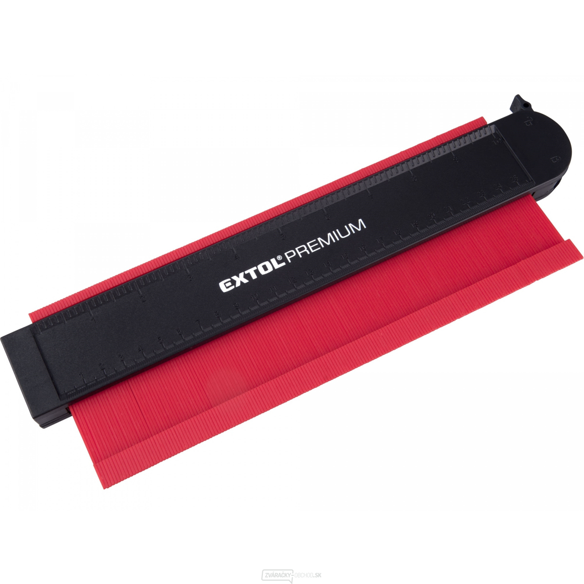 šablóna obrysové uzamykací, 256mm, s magnetmi