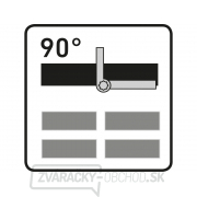 Pokosová nastaviteľná rezacie šablóna, s magnetmi náhled