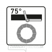 Pokosová nastaviteľná rezacie šablóna, s magnetmi náhled