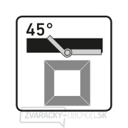 Pokosová nastaviteľná rezacie šablóna, s magnetmi náhled