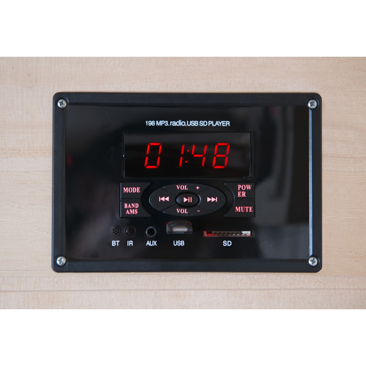 Infrasauna DeLuxe 2223 Carbon BT Náhľad