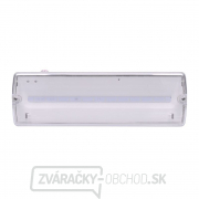 Solight LED núdzové osvetlenie, 6W, 270lm, IP65, LiFePo4 1500mAh batéria, autotest gallery main image