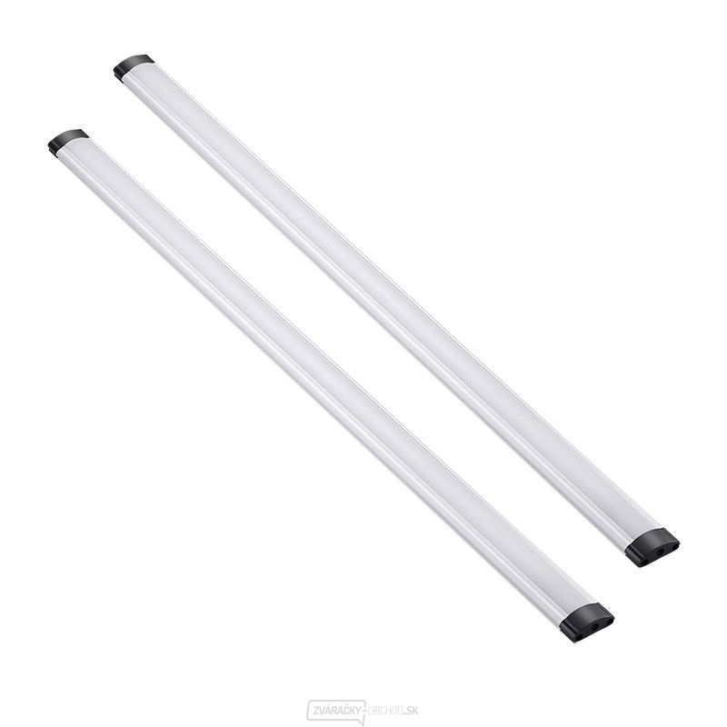 Solight LED dotykové podlahové a nábytkové svietidlo stmievateľné, 2x 5W, 4100K, 2x 50cm