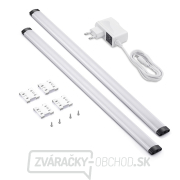 Solight LED dotykové podlahové a nábytkové svietidlo stmievateľné, 2x 5W, 4100K, 2x 50cm Náhľad