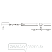 Solight LED dotykové podlahové a nábytkové svietidlo stmievateľné, 2x 5W, 4100K, 2x 50cm náhled