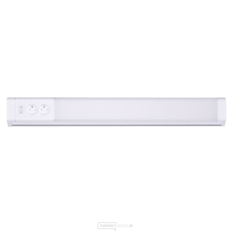 Solight LED kuchynské svetlo, 2x zásuvka, vypínač, 10W, 4100K, 51cm