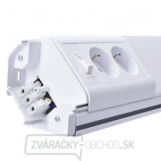 Solight LED kuchynské svetlo, 2x zásuvka, vypínač, 10W, 4100K, 51cm Náhľad