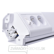 Solight LED kuchynské svetlo, 2x zásuvka, vypínač, 10W, 4100K, 51cm náhled