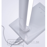 Solight LED stolná lampička stmievateľná, 12W, voľba teploty svetla, USB, biely lesk náhled