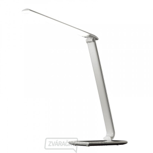 Solight LED stolná lampička stmievateľná, 12W, voľba teploty svetla, USB, biely lesk gallery main image