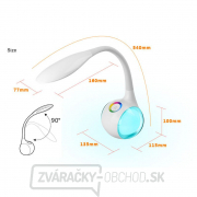 Solight LED stolná lampička stmievateľná, 6W, 256 farieb, atmosférické podsvietenia Náhľad