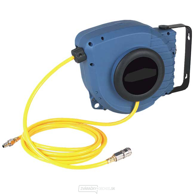 Vzduchová hadica v samonavíjacím držiaku 10m 10bar Vzduchová hadica v samonavíjacím držiaku 10m 10bar gallery main image